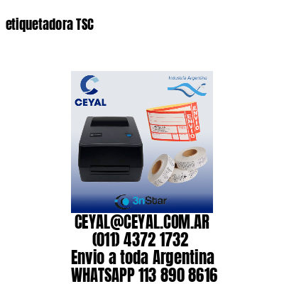 etiquetadora TSC