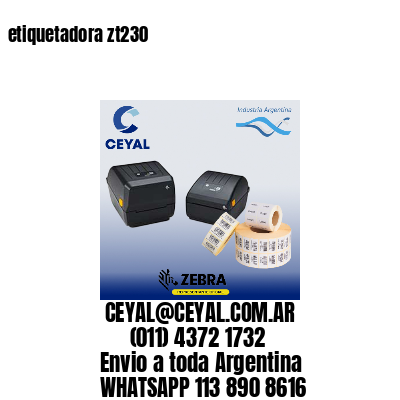 etiquetadora zt230