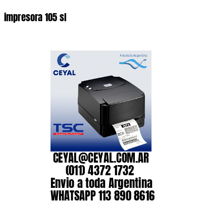 impresora 105 sl