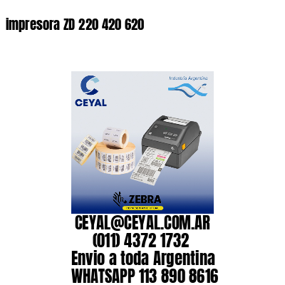 impresora ZD 220 420 620