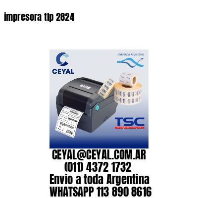 impresora tlp 2824