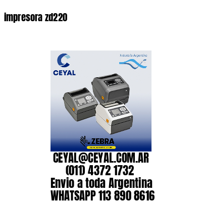 impresora zd220