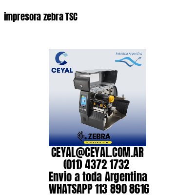 impresora zebra TSC