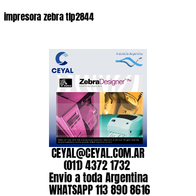 impresora zebra tlp2844