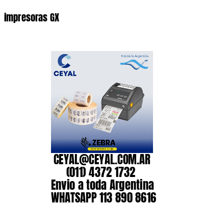 impresoras GX