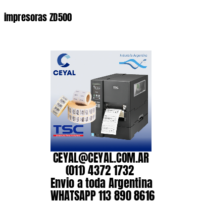impresoras ZD500