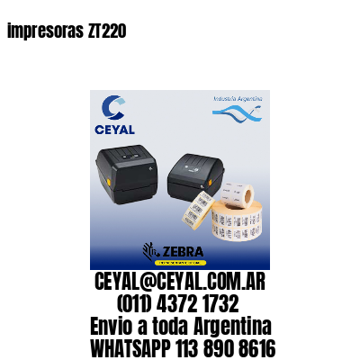 impresoras ZT220