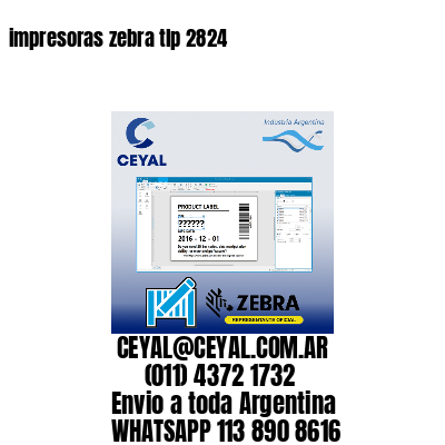 impresoras zebra tlp 2824