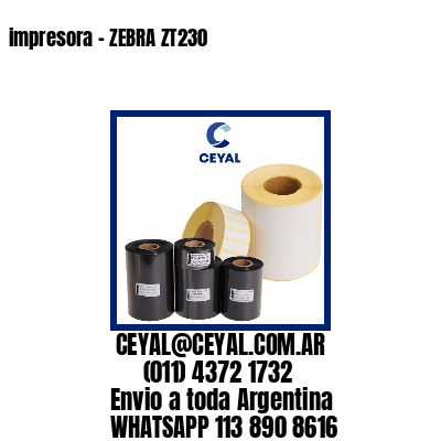 impresora – ZEBRA ZT230