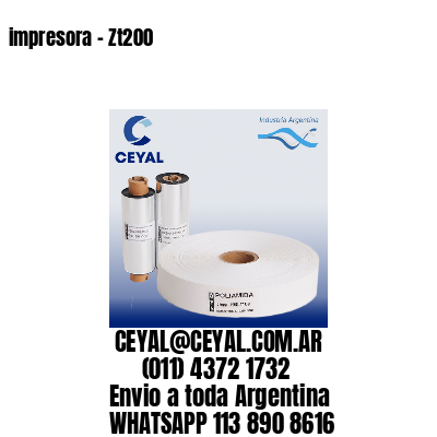 impresora – Zt200