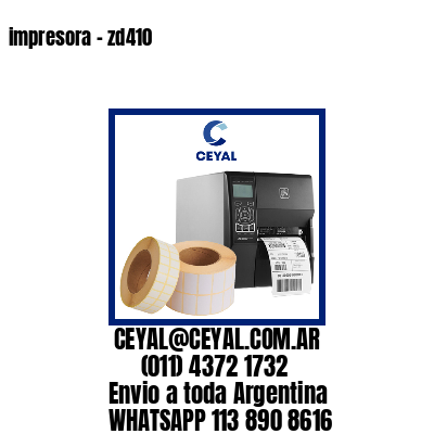 impresora – zd410