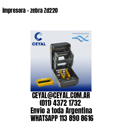 impresora – zebra Zd220