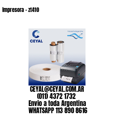 impresora – zt410