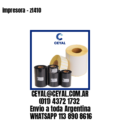 impresora – zt410