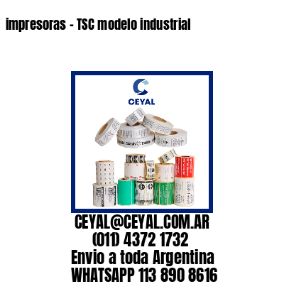 impresoras – TSC modelo industrial