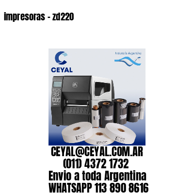 impresoras – zd220
