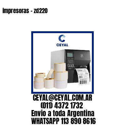 impresoras – zd220