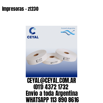 impresoras – zt230