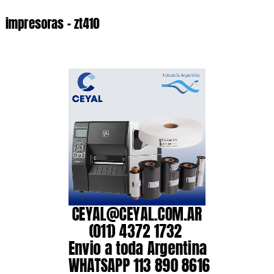 impresoras – zt410
