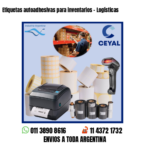 Etiquetas autoadhesivas para inventarios – Logísticas