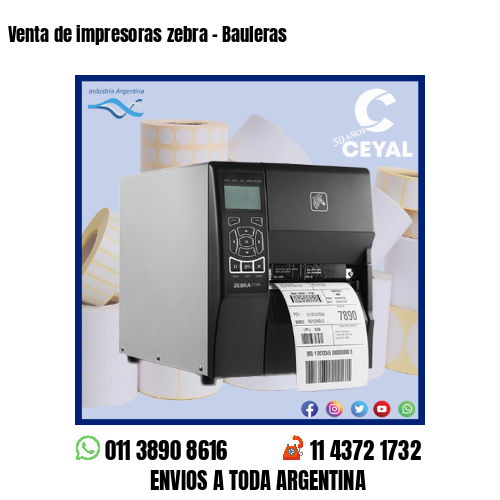 Venta de impresoras zebra – Bauleras