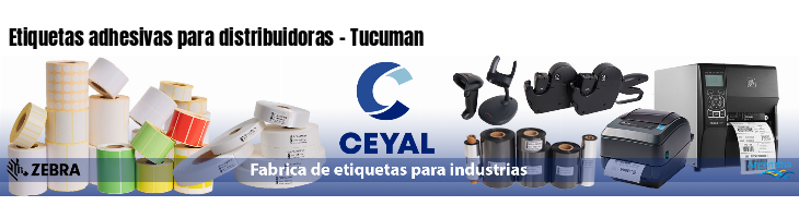 Etiquetas adhesivas para distribuidoras - Tucuman