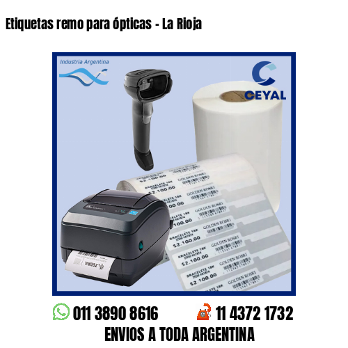 Etiquetas remo para ópticas – La Rioja