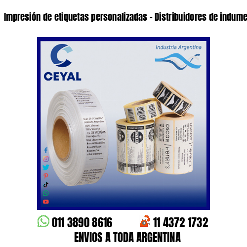 Impresión de etiquetas personalizadas – Distribuidores de indumentaria
