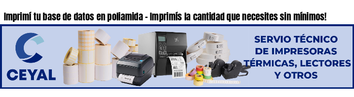 Imprimí tu base de datos en poliamida - Imprimís la cantidad que necesites sin mínimos!