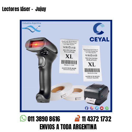 Lectores láser –  Jujuy