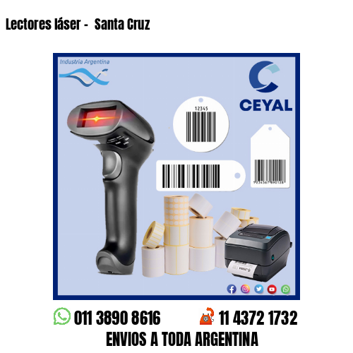 Lectores láser –  Santa Cruz