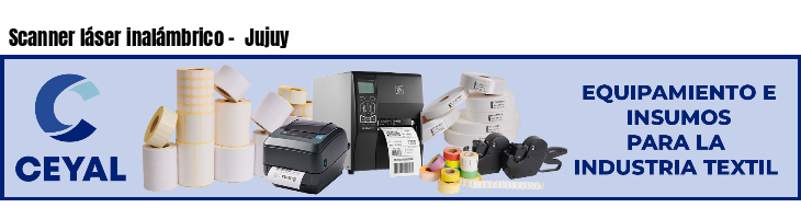 Scanner láser inalámbrico -  Jujuy