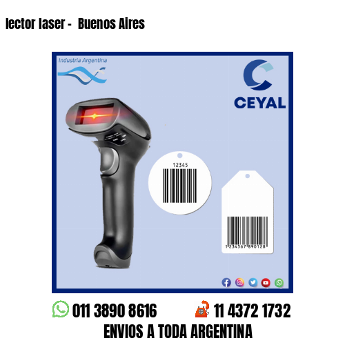 lector laser –  Buenos Aires