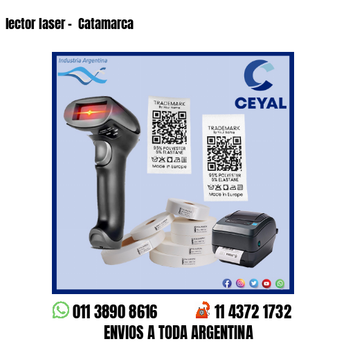 lector laser –  Catamarca
