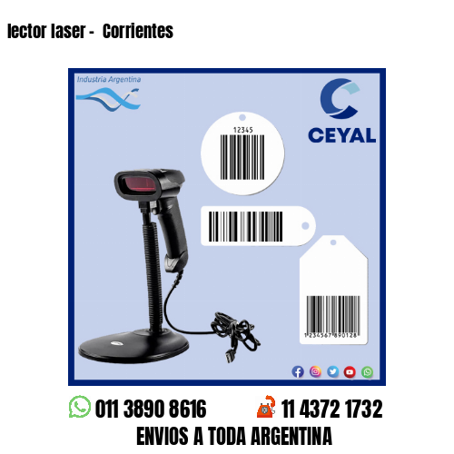 lector laser –  Corrientes