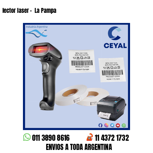 lector laser –  La Pampa