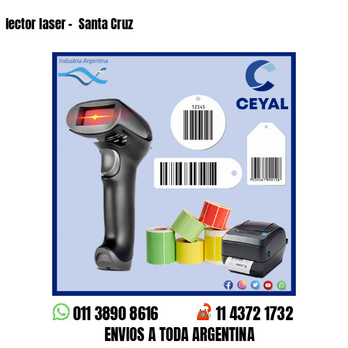 lector laser –  Santa Cruz