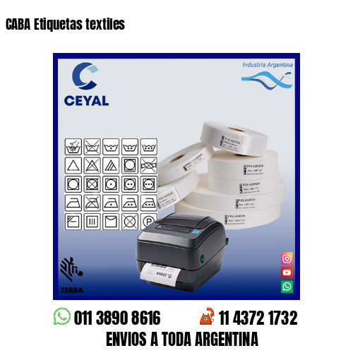 CABA Etiquetas textiles