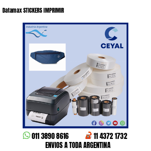 Datamax STICKERS IMPRIMIR