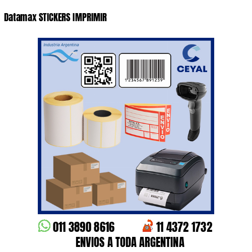 Datamax STICKERS IMPRIMIR
