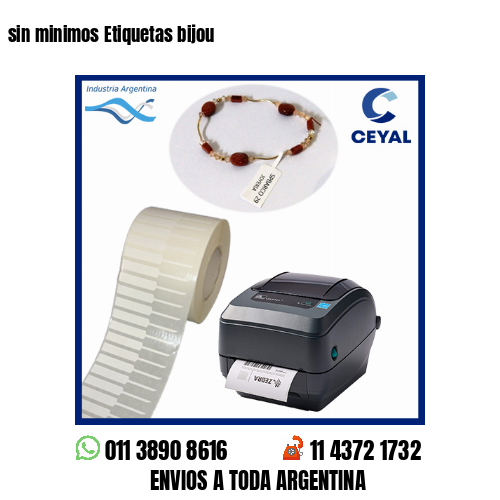 sin minimos Etiquetas bijou