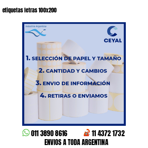 etiquetas letras 100×200