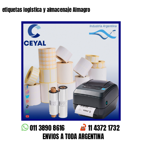 etiquetas logistica y almacenaje Almagro
