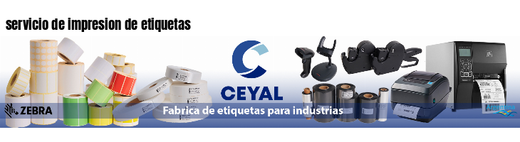 servicio de impresion de etiquetas