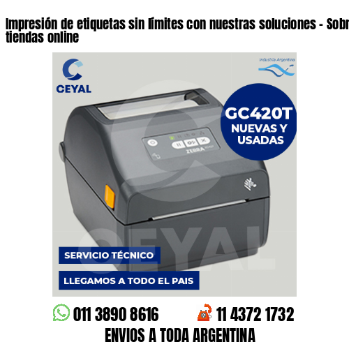 Impresión de etiquetas sin límites con nuestras soluciones – Sobres para tiendas online