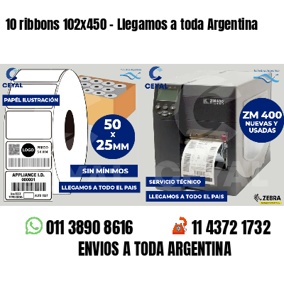 10 ribbons 102x450 - Llegamos a toda Argentina