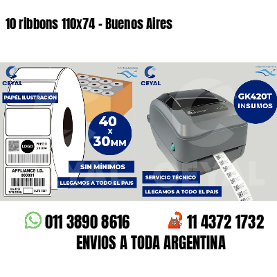 10 ribbons 110x74 - Buenos Aires