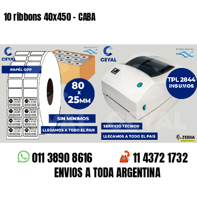 10 ribbons 40x450 - CABA
