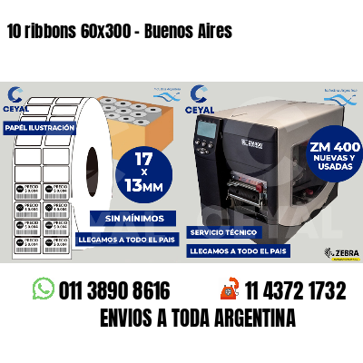 10 ribbons 60x300 - Buenos Aires