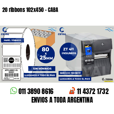20 ribbons 102x450 - CABA